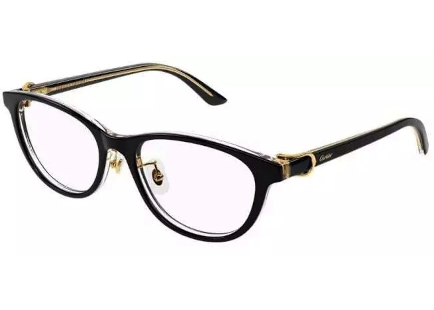 Cartier C Decor Eyeglasses Black (CT0450O-001)