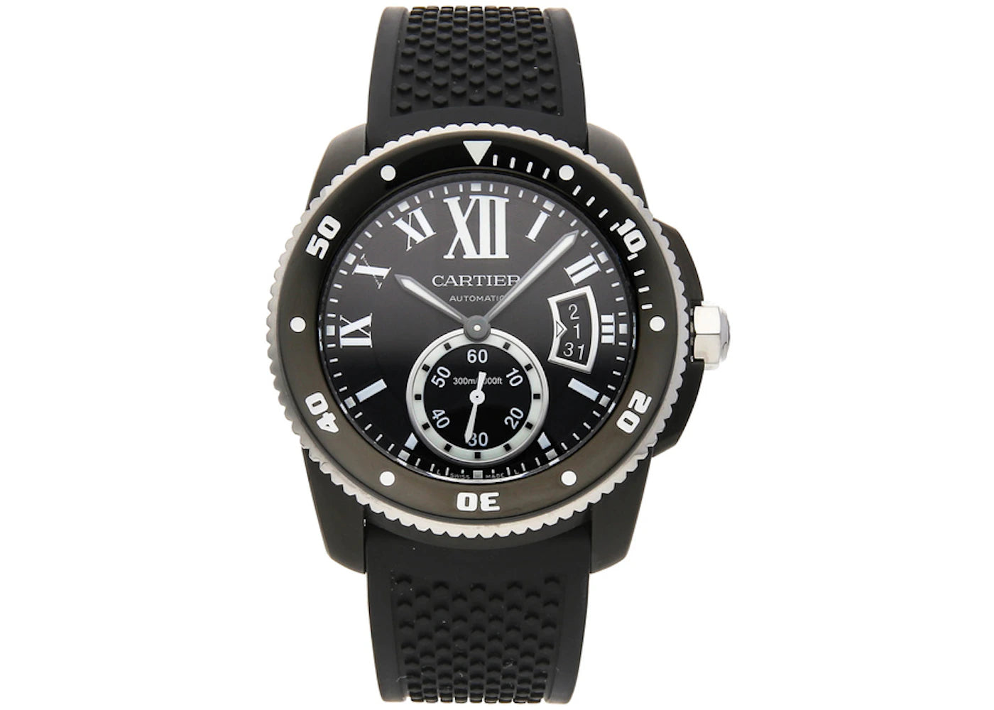 Cartier Calibre de Carbon Diver WSCA0006