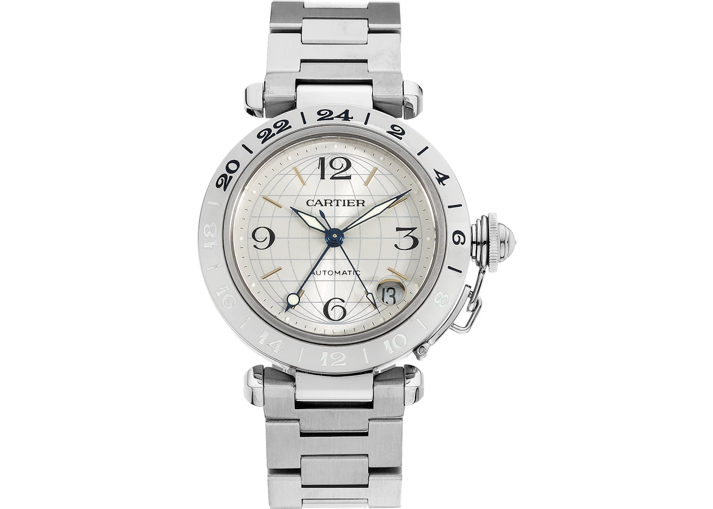 Cartier Pasha C GMT W31029M7