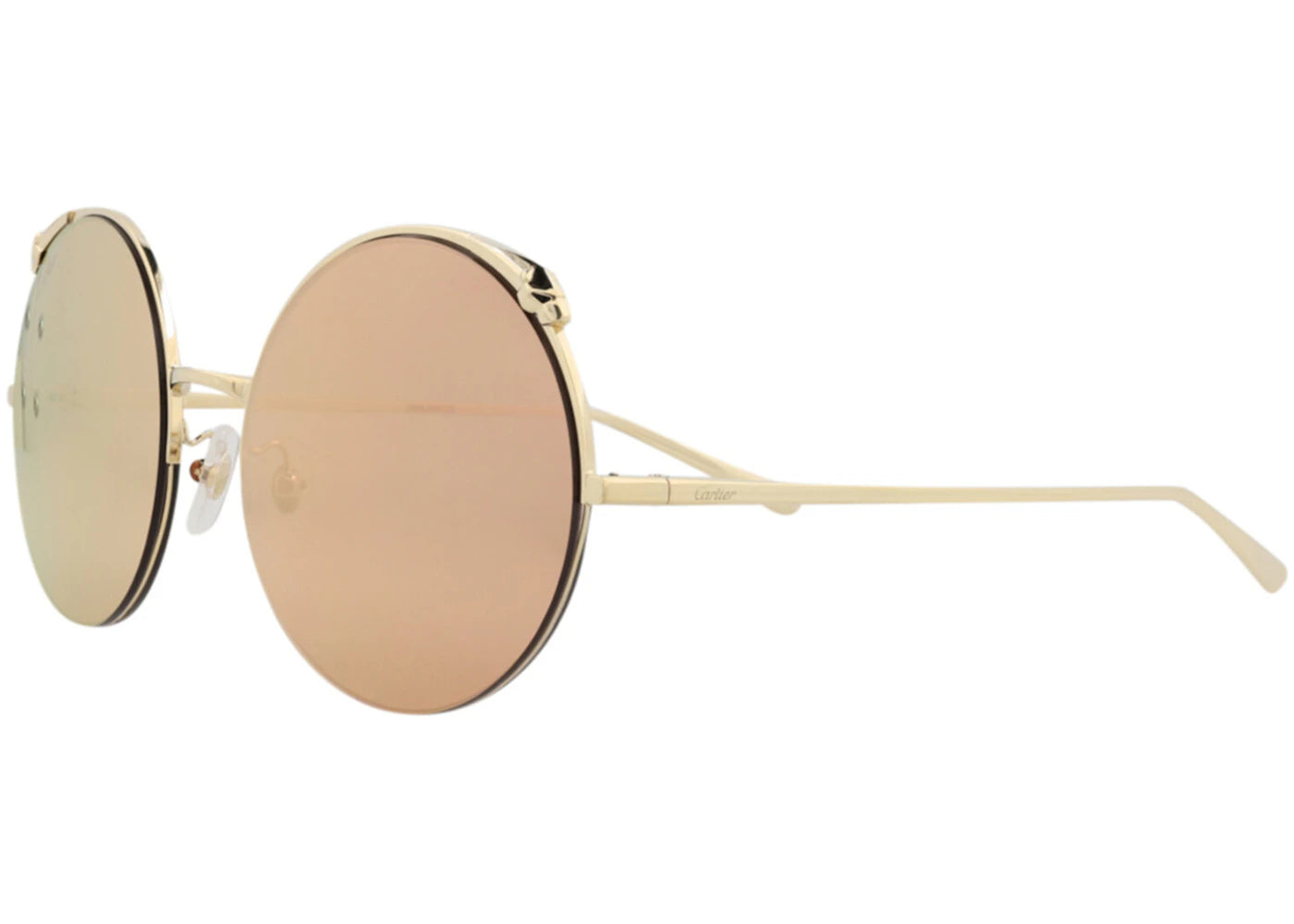 Cartier Round Sunglasses Gold/Gold/Gold (CT0149S-30003051-003)