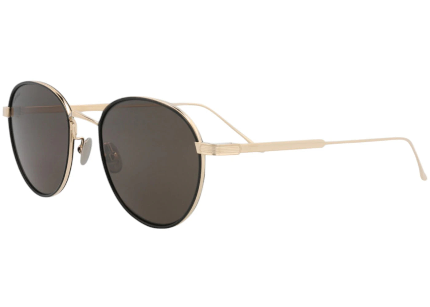 Cartier Round Sunglasses Gold Gold Grey (CT0250S-30009011-005)