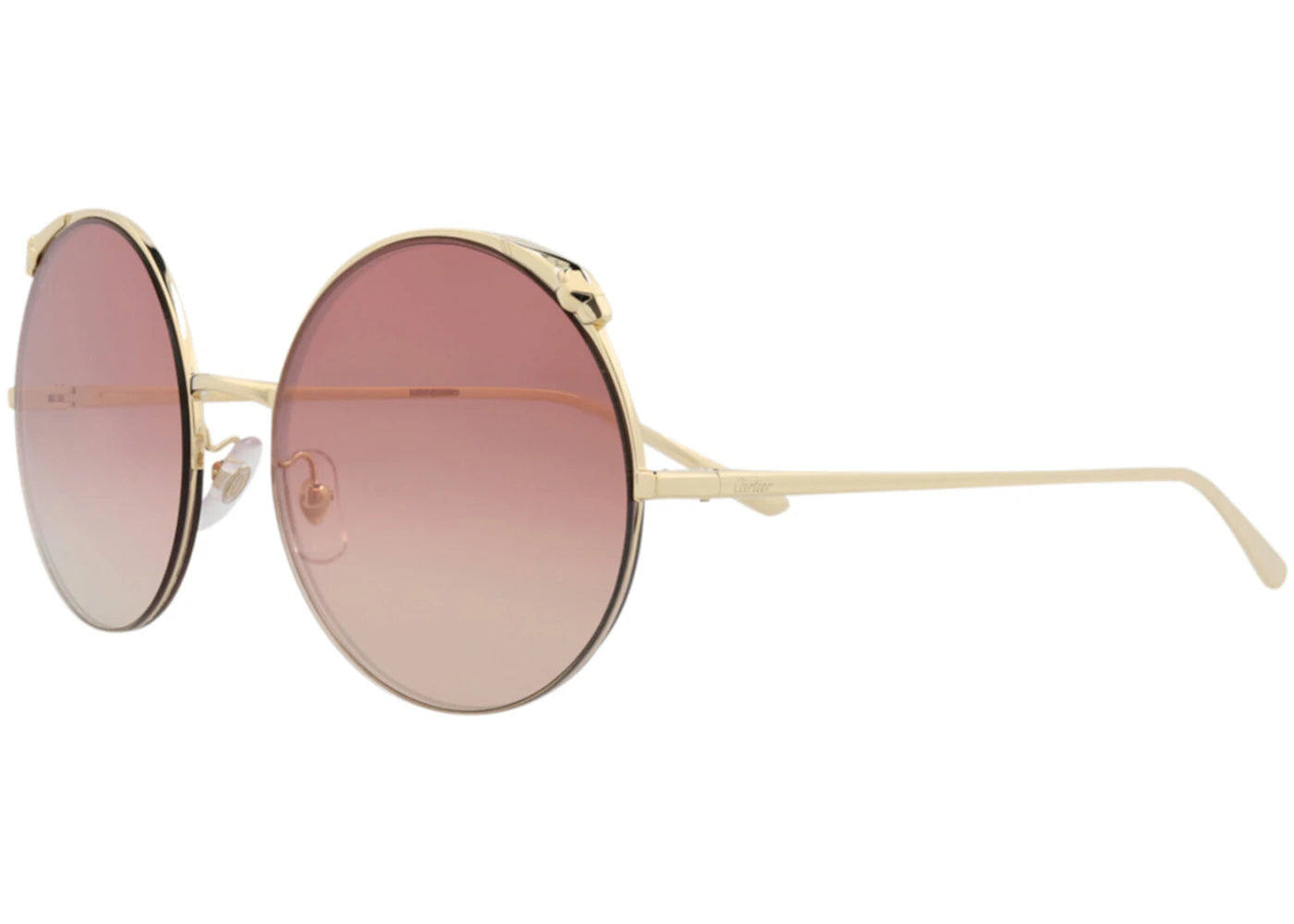 Cartier Round Sunglasses Gold/Gold/Pink (CT0149S-30003051-002)