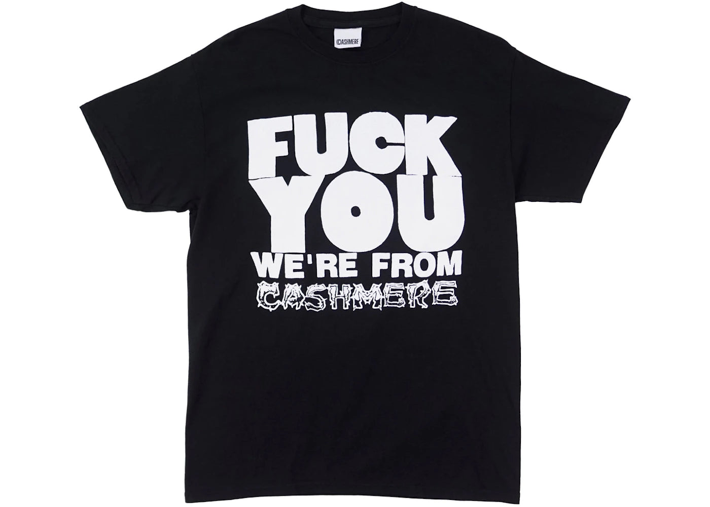 Cashmere Sound FU T-shirt Black