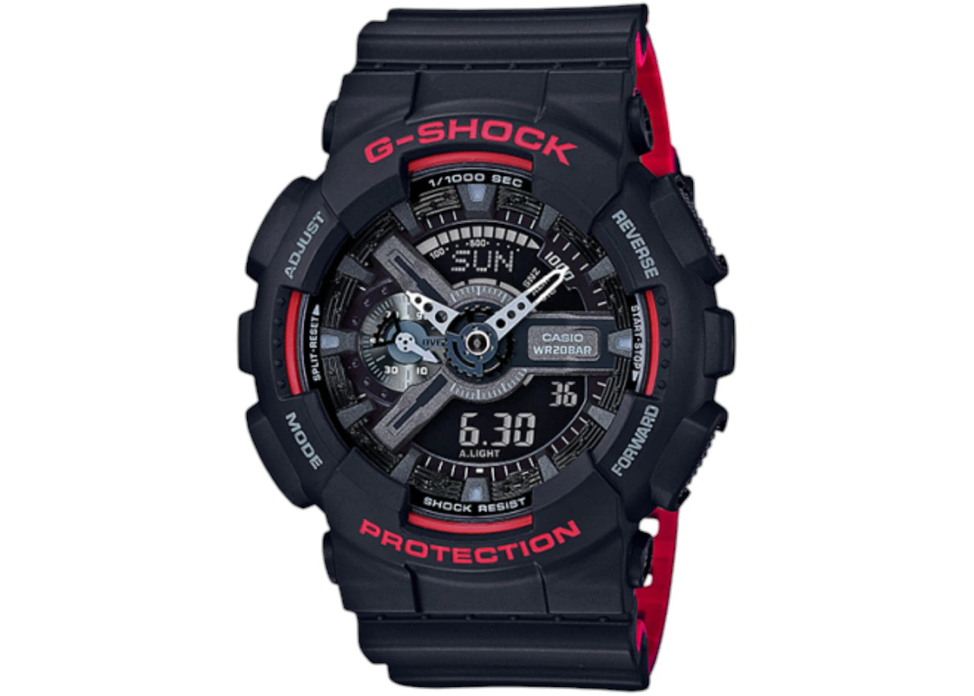 Casio Analog-Digital GA-110 Series GA-110HR-1A
