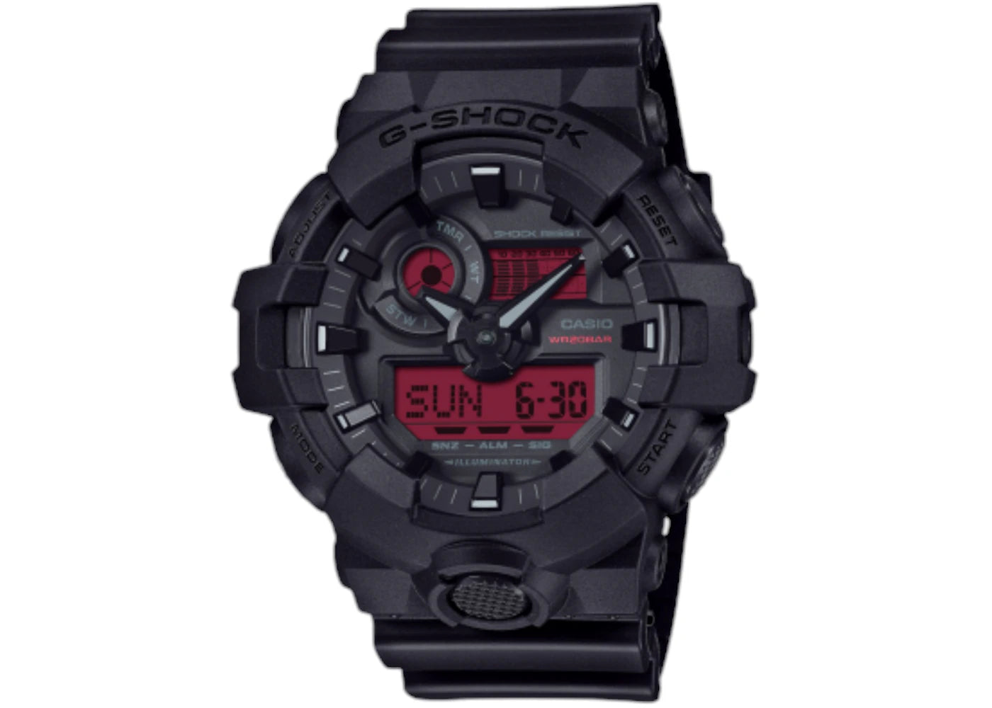 Casio Analog-Digital GA-700 Series GA-700BBR-1A