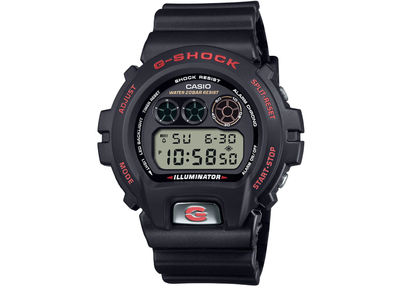 Casio Digital 6900 Series DW-6900TR-1