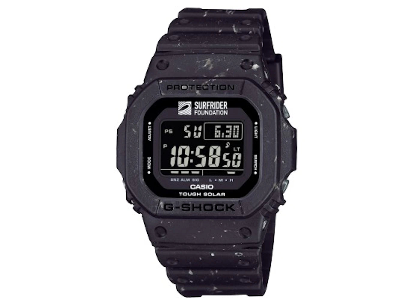 Casio Digital G-Shock SURFRIDER FOUNDATION collaboration model G-5600SRF-1