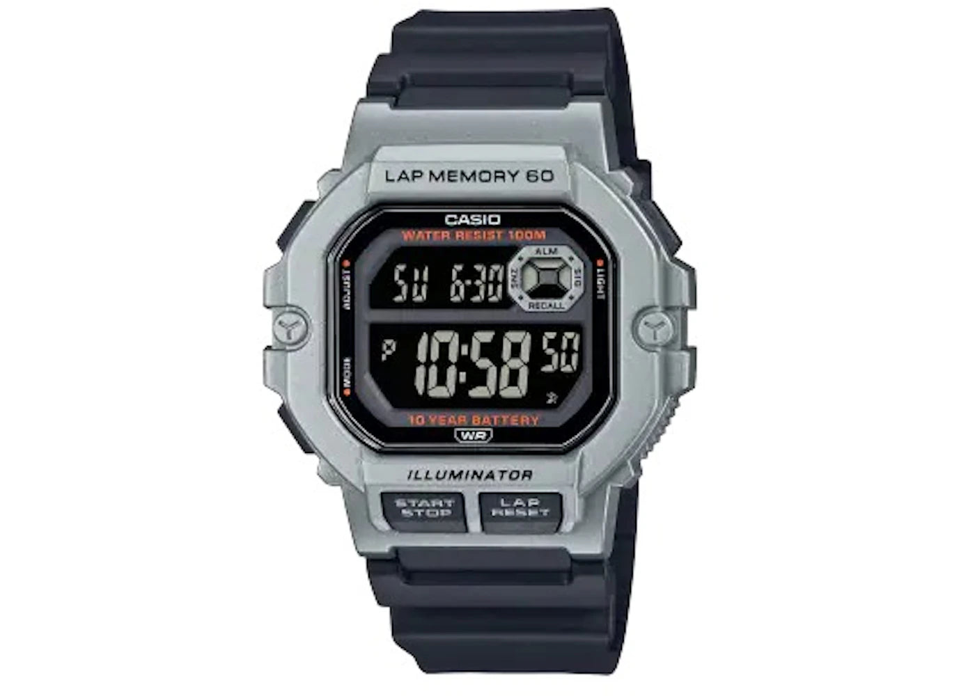Casio Digital WS-1400H-1B
