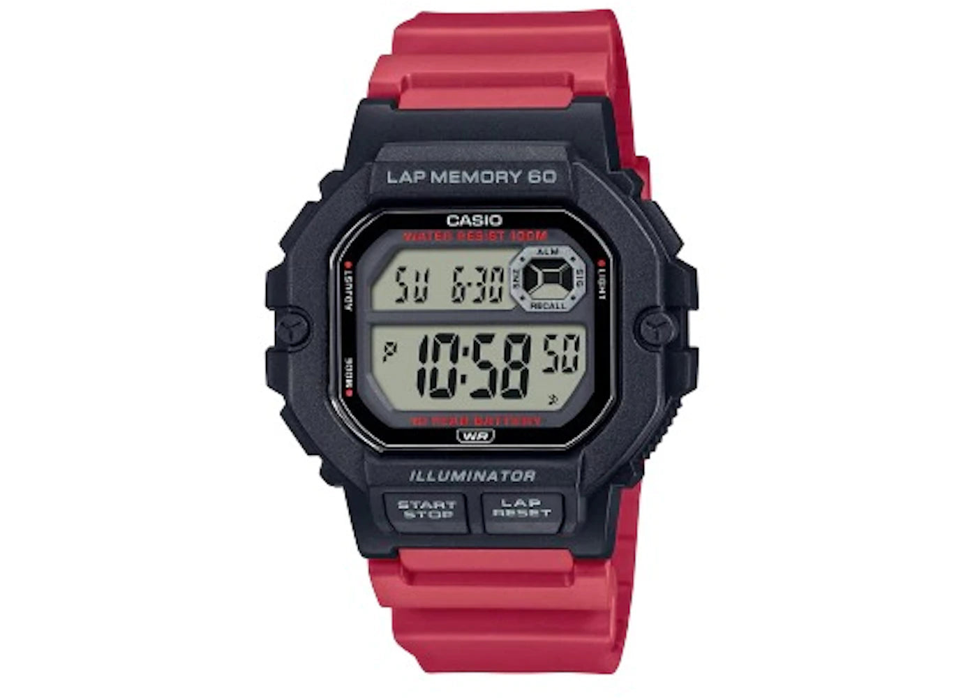 Casio Digital WS-1400H-4A