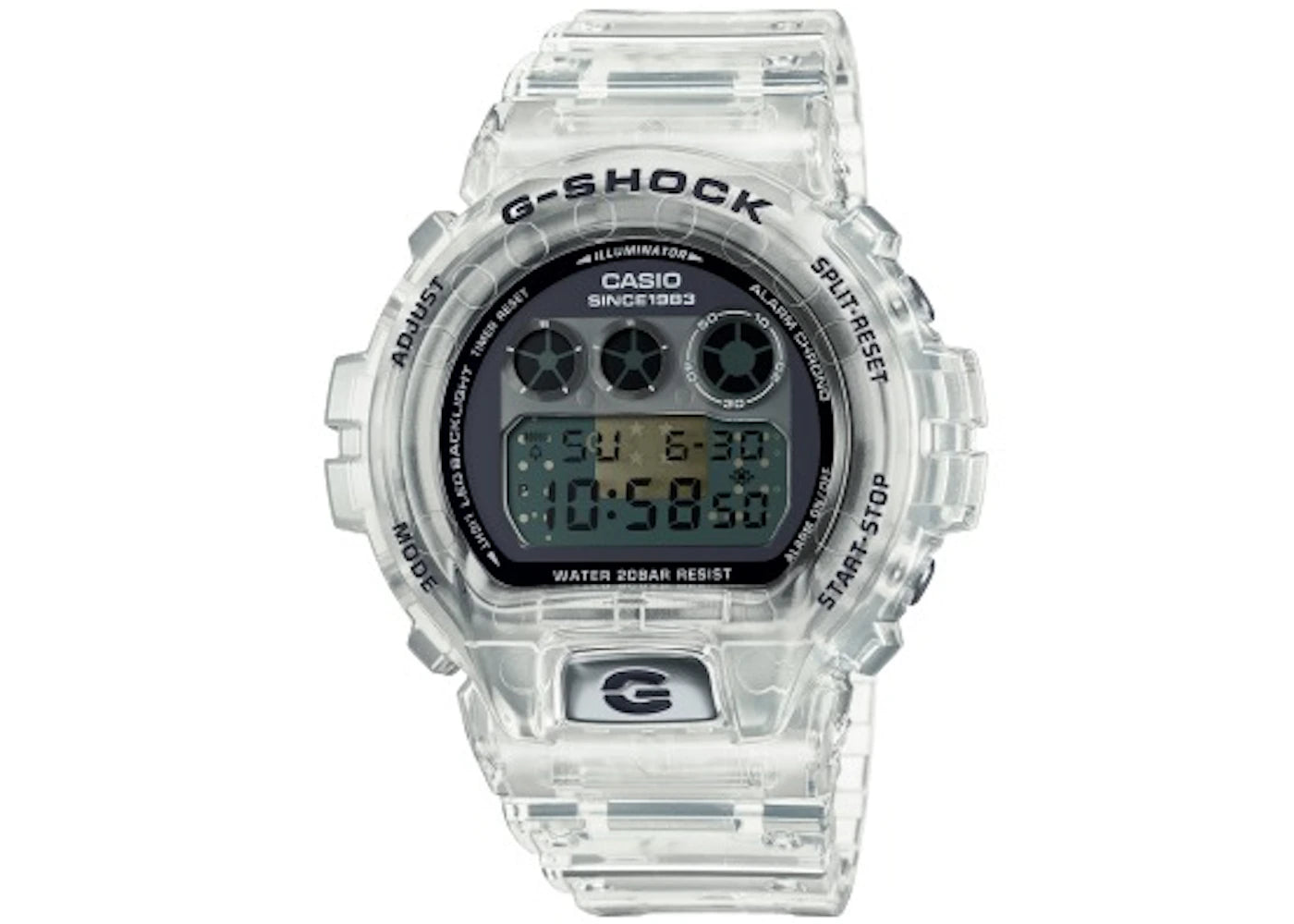 Casio G-Shock 40th Anniversary CLEAR REMIX DW6940RX-7