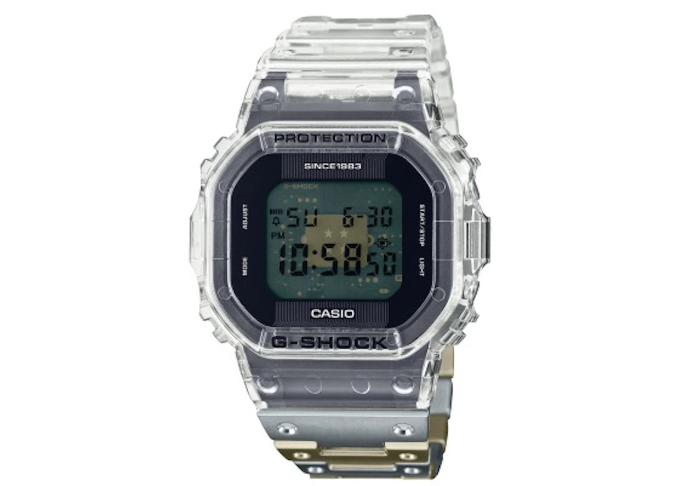 Casio G-Shock 40th Anniversary CLEAR REMIX DWE5640RX-7