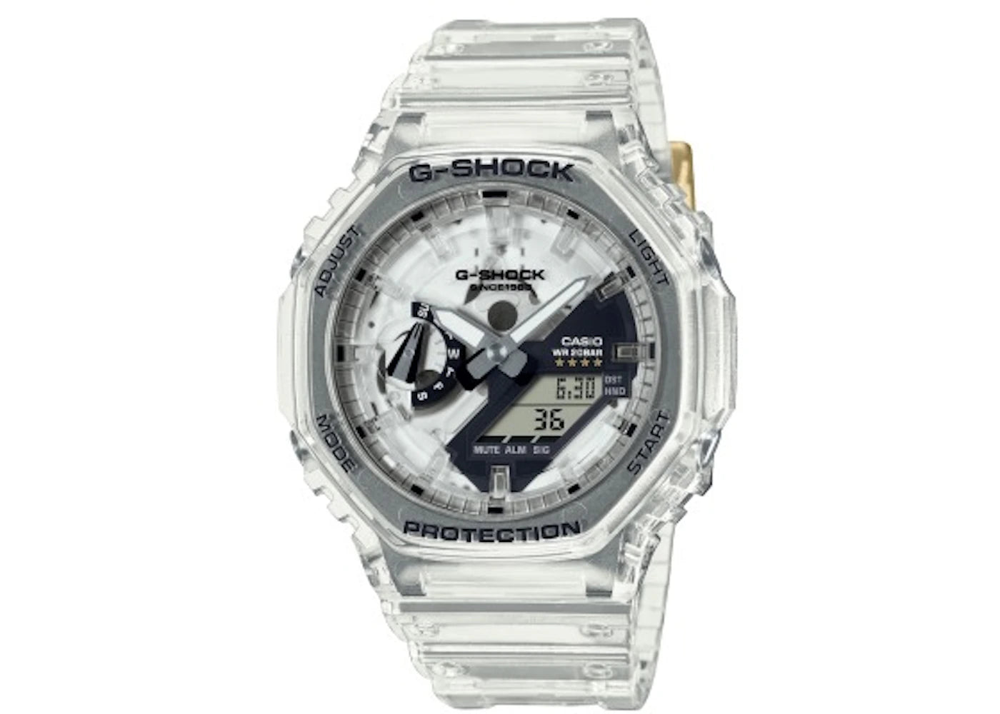 Casio G-Shock 40th Anniversary CLEAR REMIX GA2140RX-7A