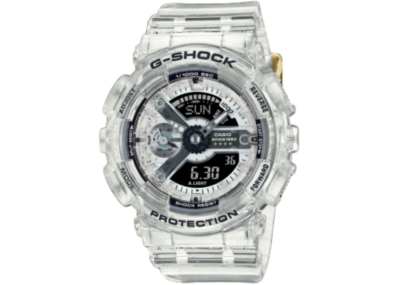 Casio G-Shock 40th Anniversary Clear Remix GMA-S114RX-7A