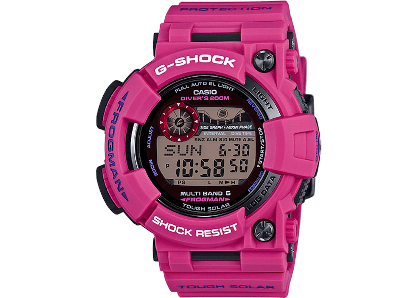 Casio G-Shock Frogman Men in Sunrise Purple GWF-1000SR-4JF