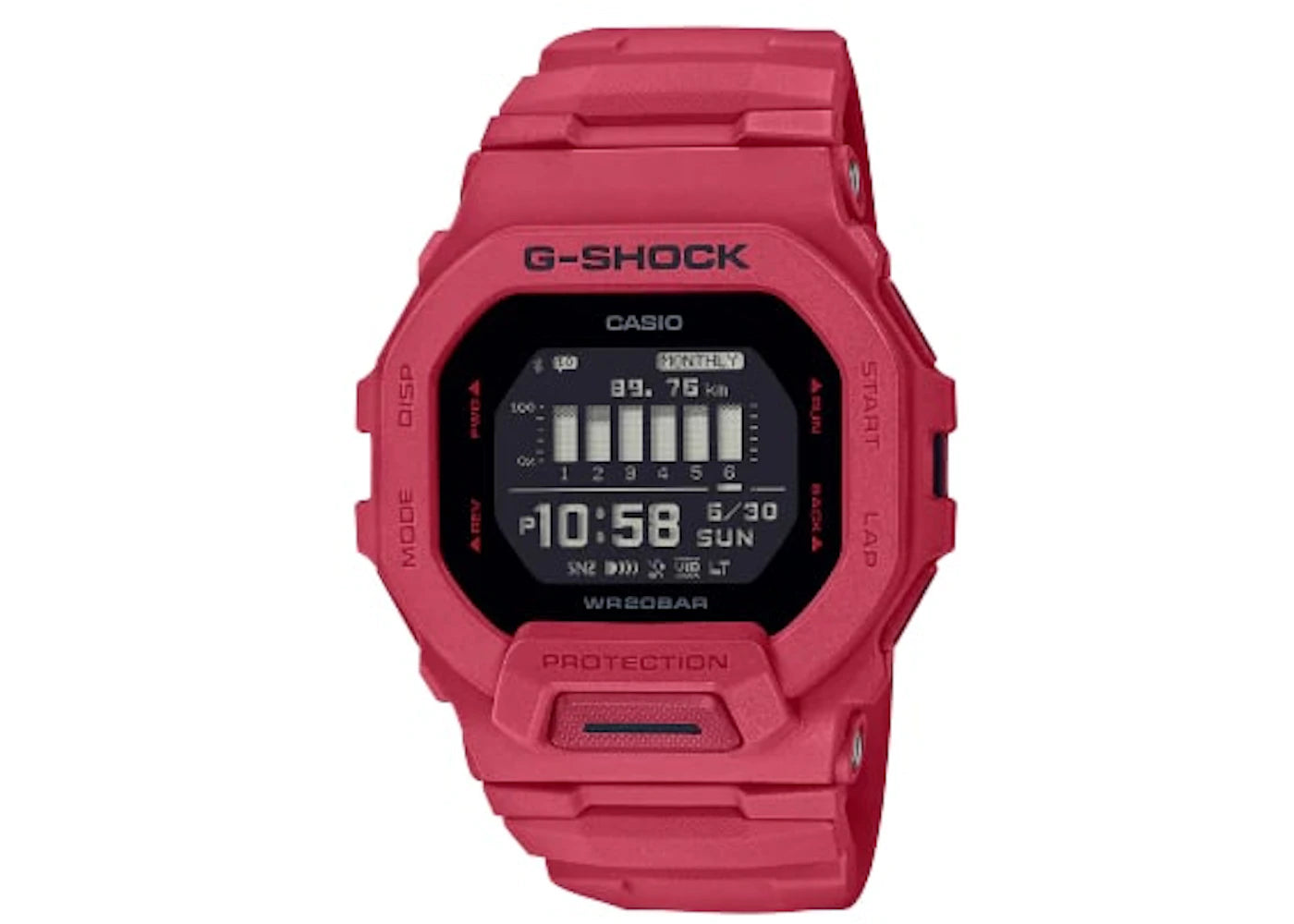 Casio G-Shock RED OUT Sports Edition GBD-200RD-4