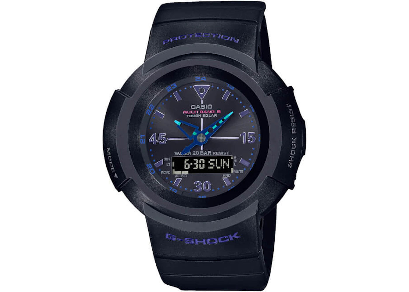 Casio G-Shock Virtual Blue AWG-M520VB-1A