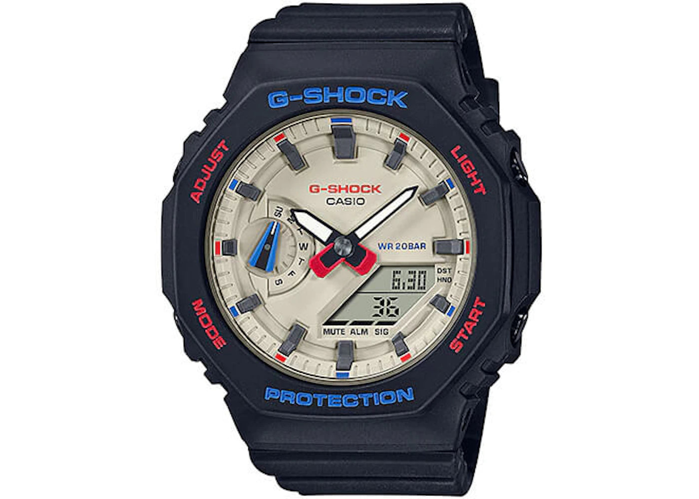 Casio G-Shock Winter Tricolor Series GMA-S2100WT-1A