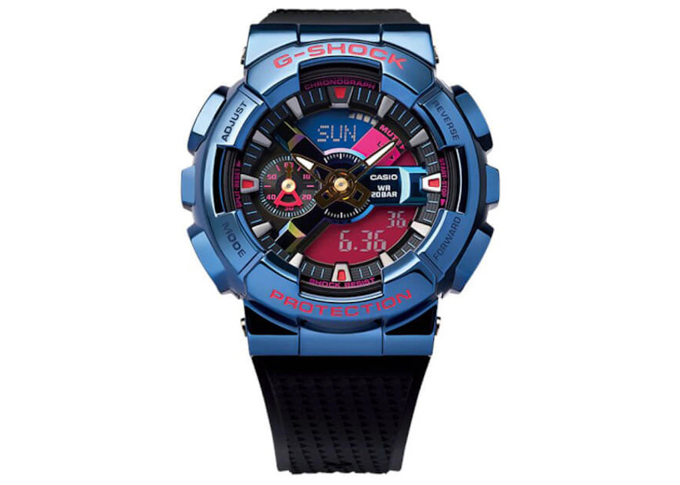 Casio G-Shock x Bearbrick Shanghai Night Series GM-110SN-2A