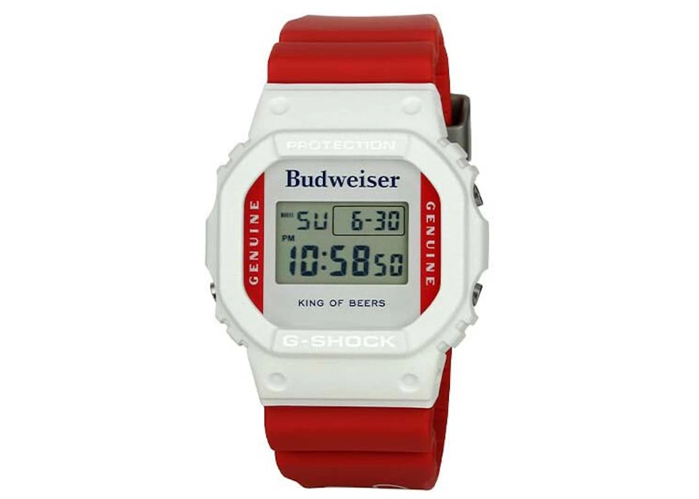 Casio G-Shock x Budweiser "The King of Beer" DW5600BUD20