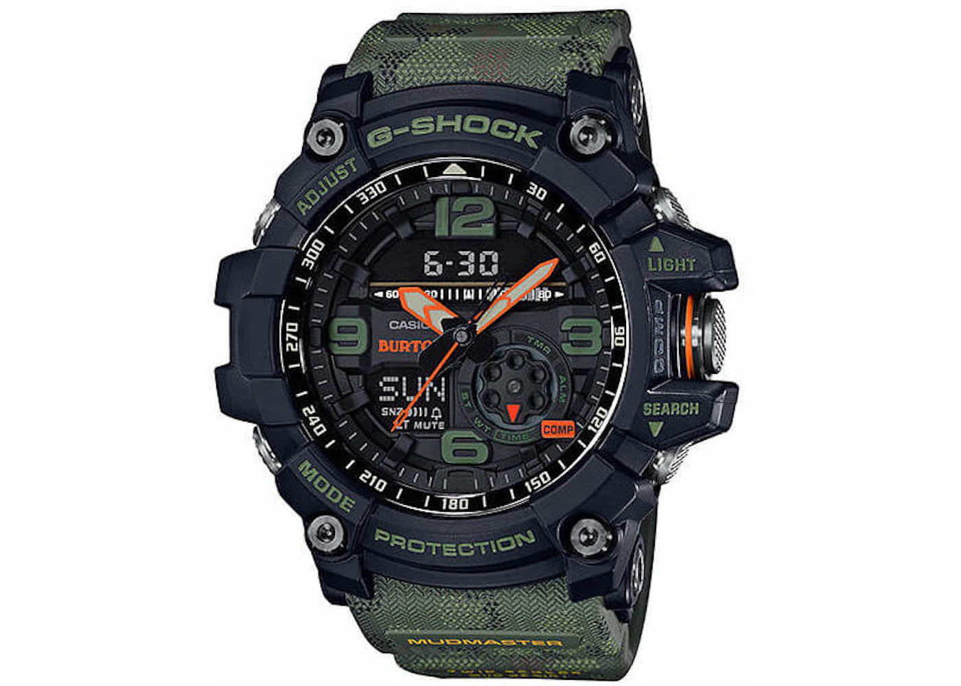 Casio G-Shock x Burton Mudmaster GG-1000BTN-1A