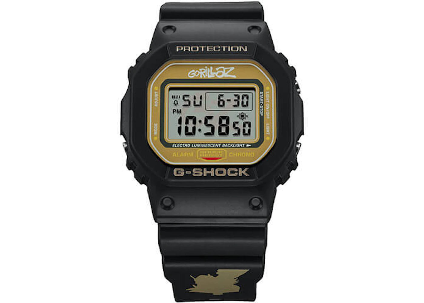 Casio G-Shock x Gorillaz Limited Edition "2-D" DW-5600GRLZ2-1