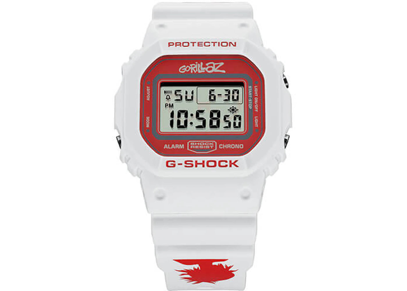 Casio G-Shock x Gorillaz Limited Edition "Noodle" DW-5600GRLZN-7