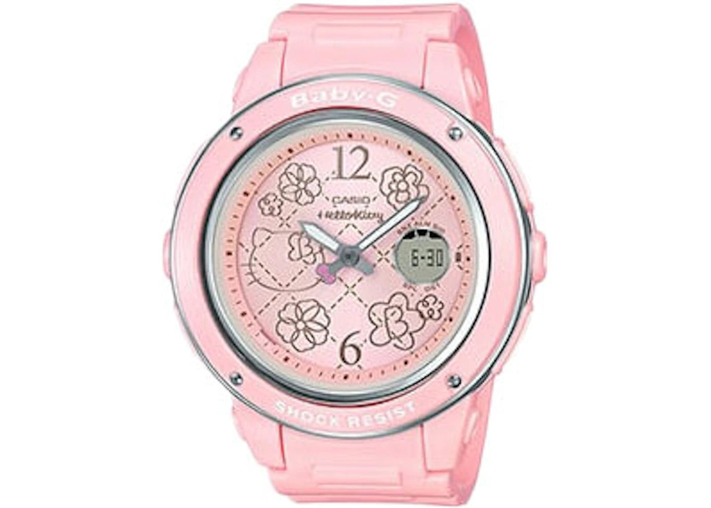 Casio G-Shock x Hello Kitty BGA150KT-4B