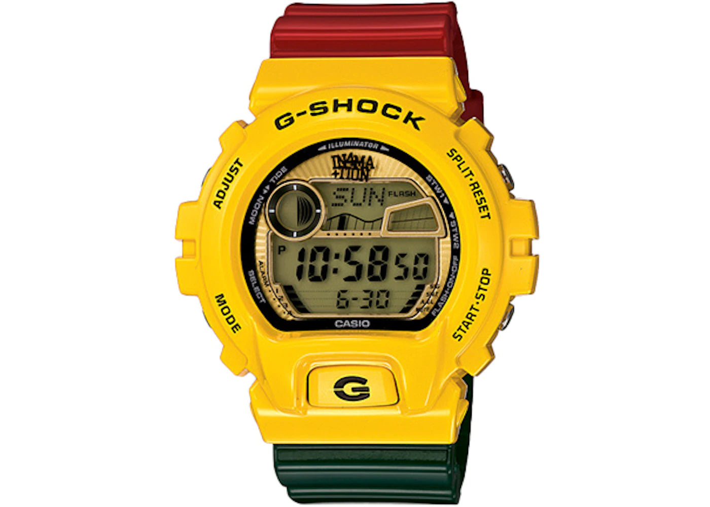 Casio G-Shock x IN4MATION Rasta GLX-6900XA-9