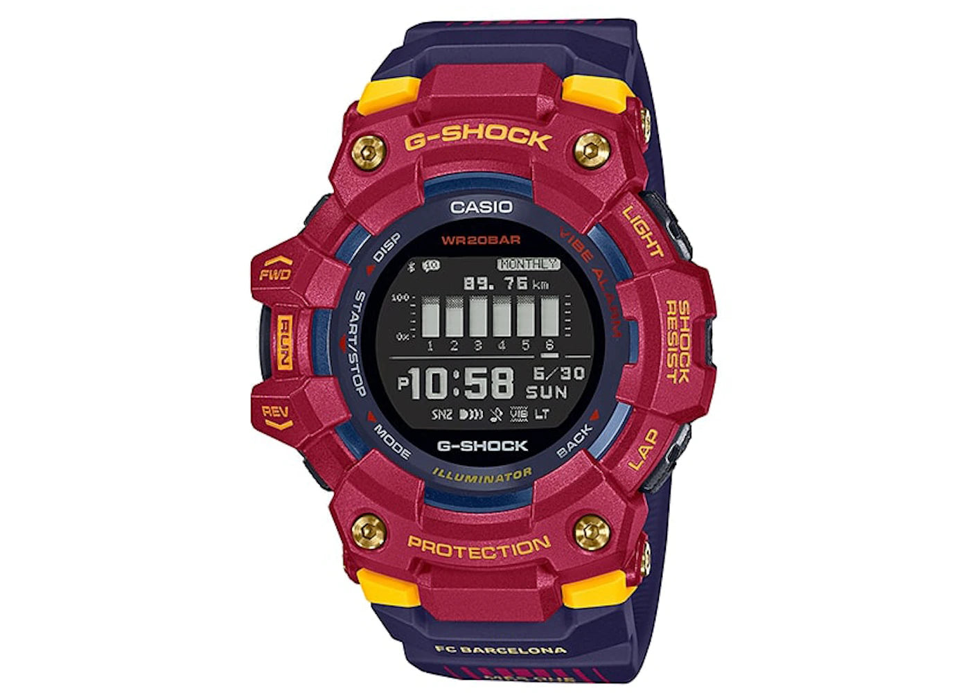 Casio G-Shock x Matchday: Inside FC Barcelona GBD-100BAR-4
