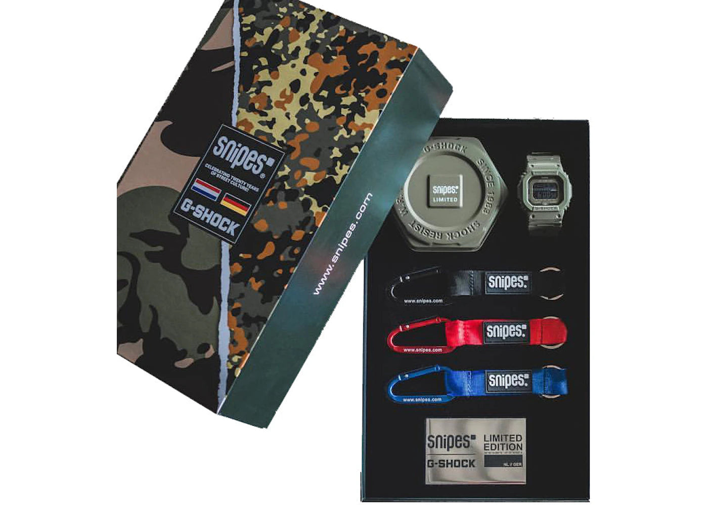 Casio G-Shock x SNIPES Urban Jungle Pack GLS-5600