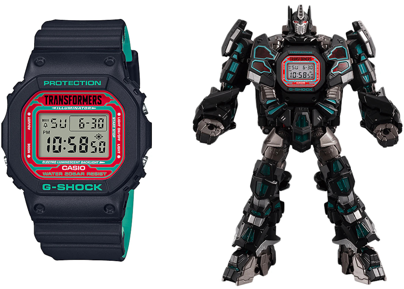 Casio G-Shock x Transformers DW-5600TF19-SET