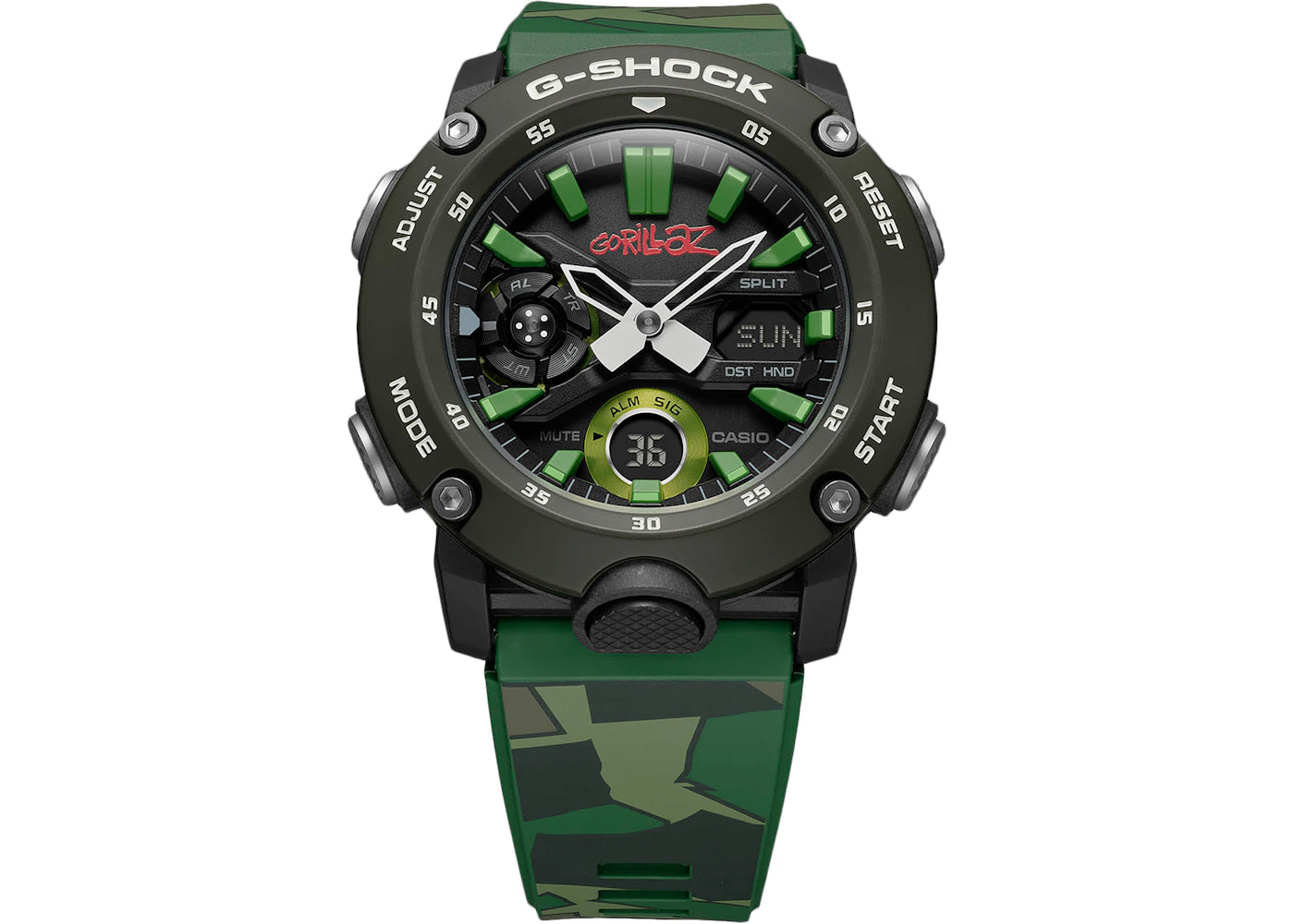 Casio Gorillaz X G-Shock GA2000GZ-3A