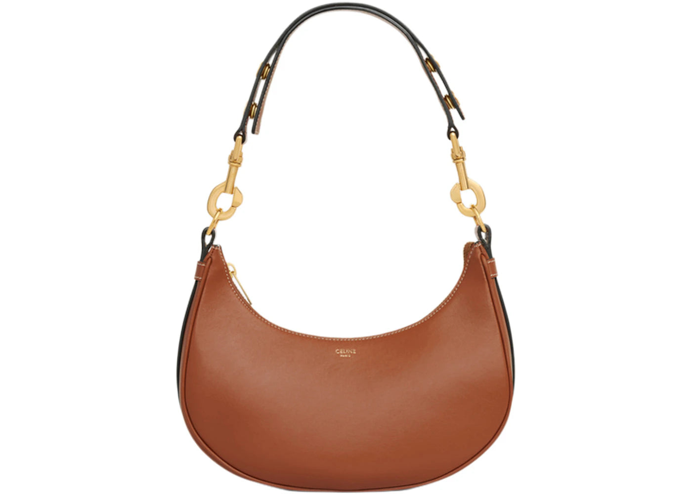 Celine Ava Strap Bag Medium Tan