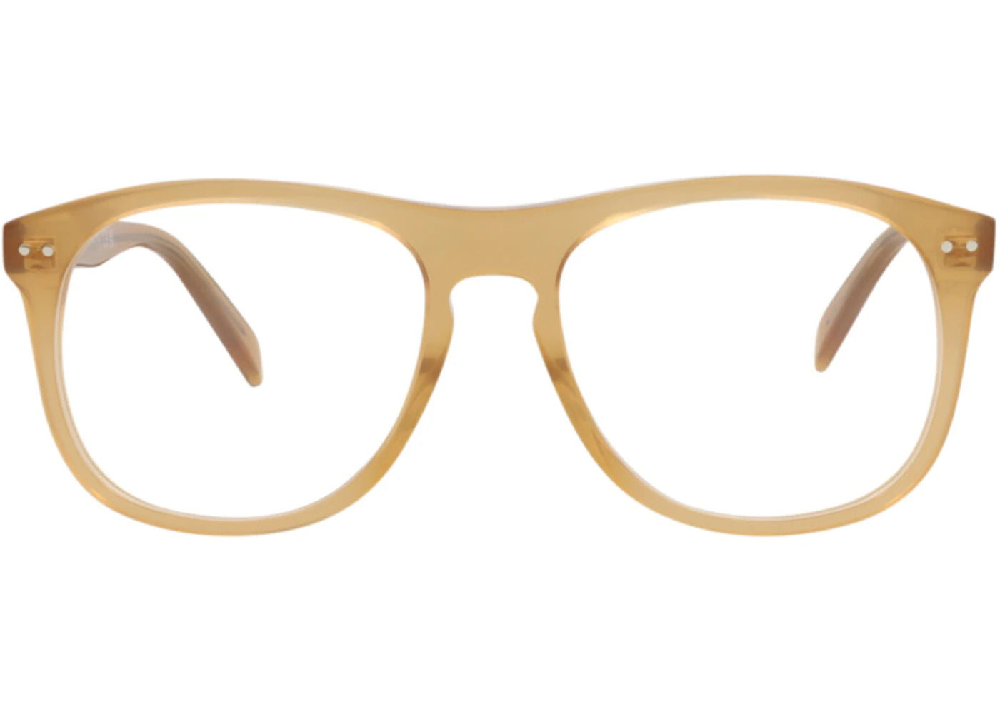 Celine Aviator-Frame Acetate Optical Frames Brown Brown Transparent (CL50130I-54-047)