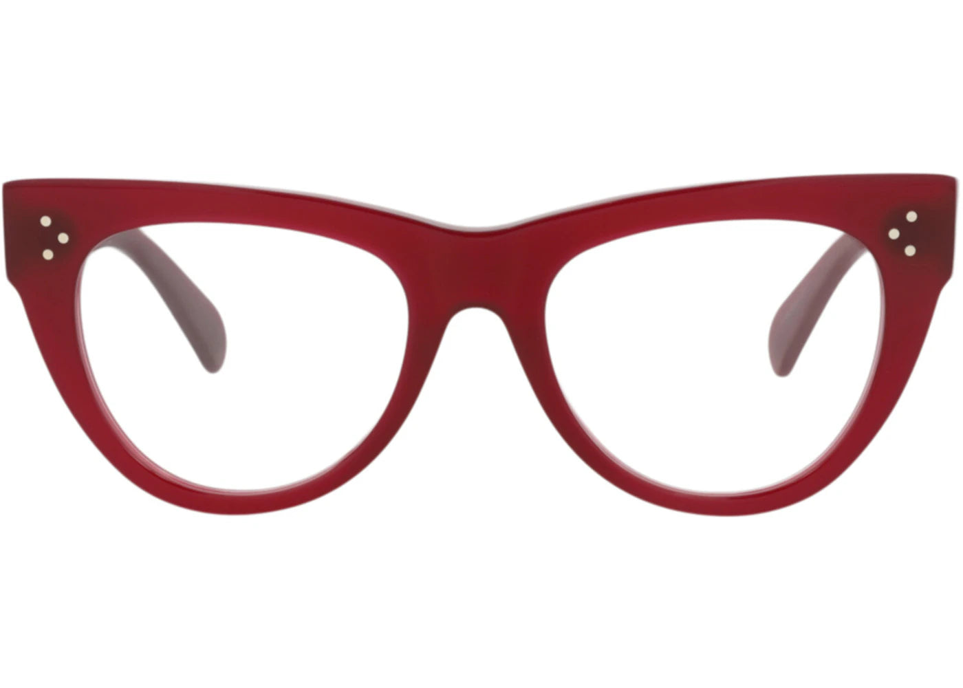 Celine Cat Eye-Frame Acetate Optical Frames Bordeaux Bordeaux Transparent (CL5003IN-52-069)