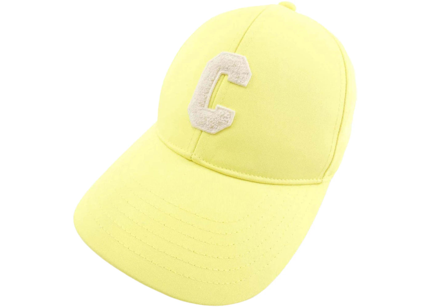Celine Initial Baseball Cap Citrus