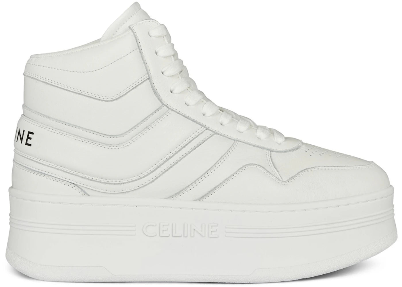 Celine Mid Block Sneaker Optic White (Womens)