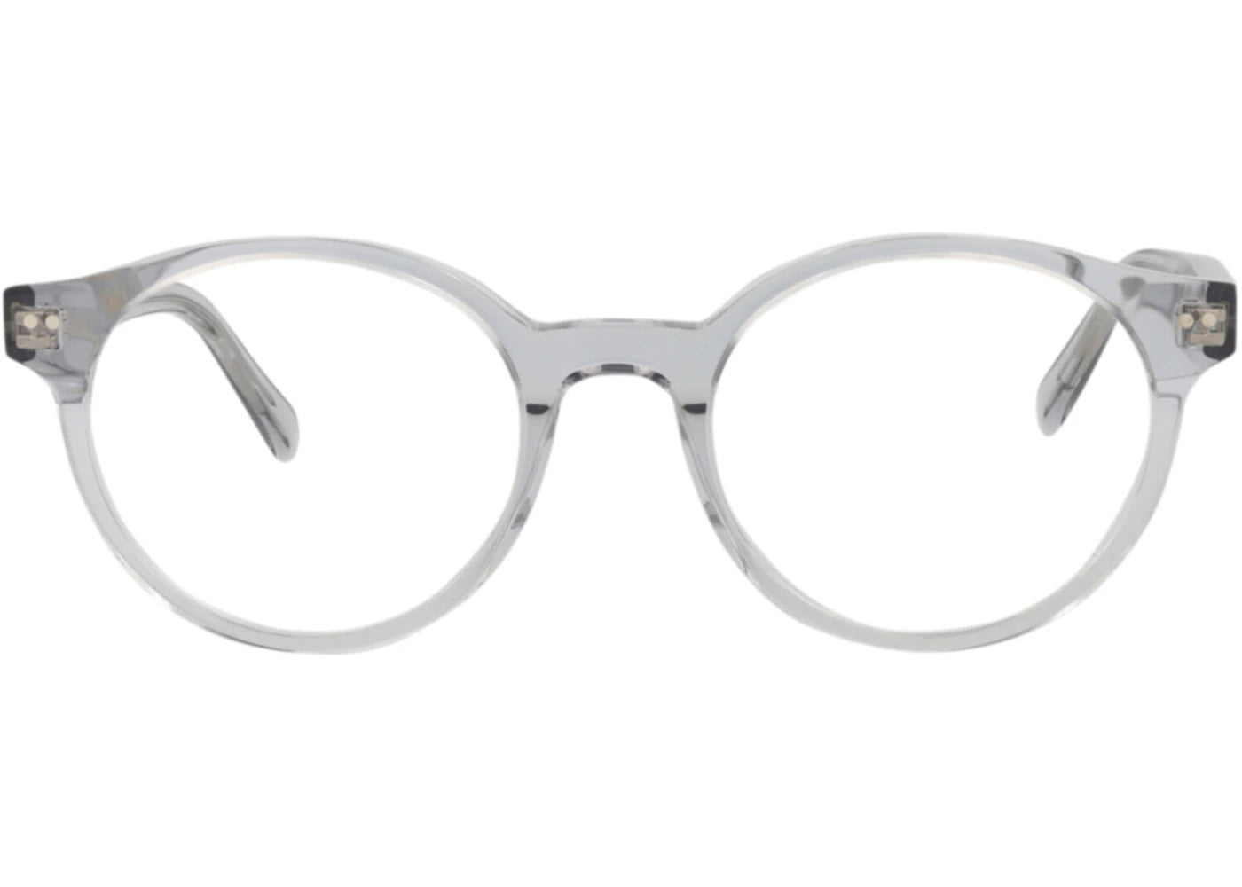 Celine Round-Frame Acetate Optical Frames Grey Grey Transparent (CL5008IN-49-020)