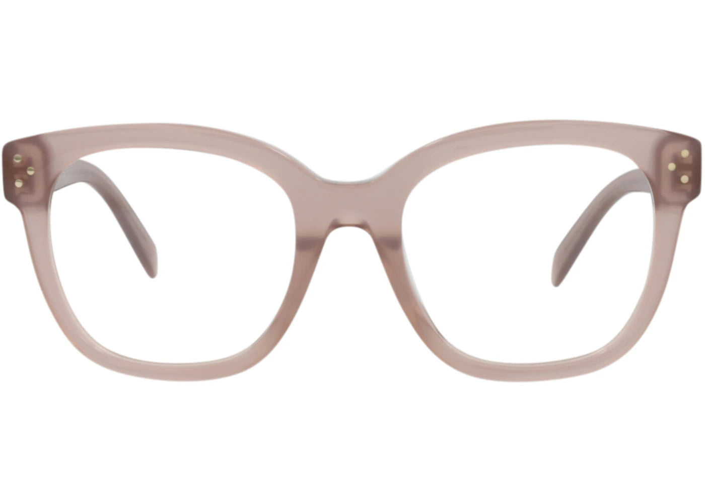 Celine Square-Frame Acetate Optical Frames Brown Brown Transparent (CL50086I-53-045)