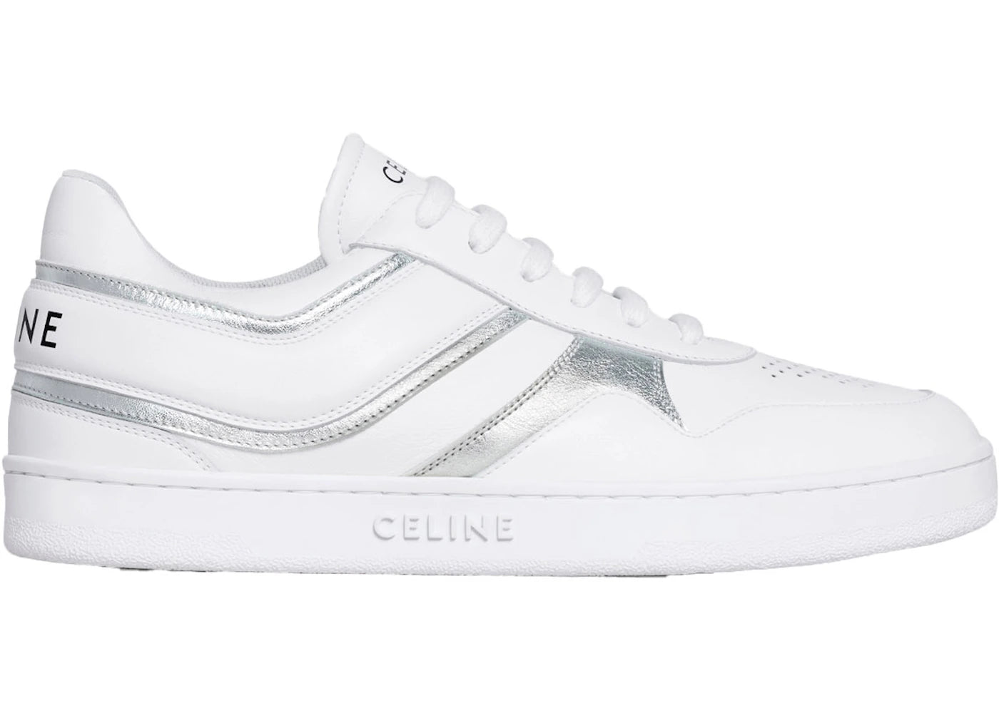 Celine Trainer Low Top White Leather (Women's)