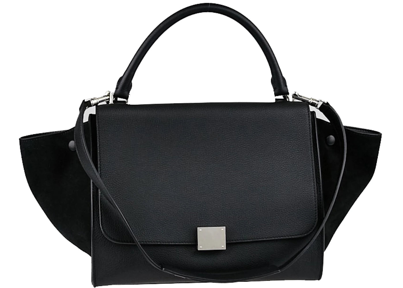 Celine Trapeze Small Calfskin Black