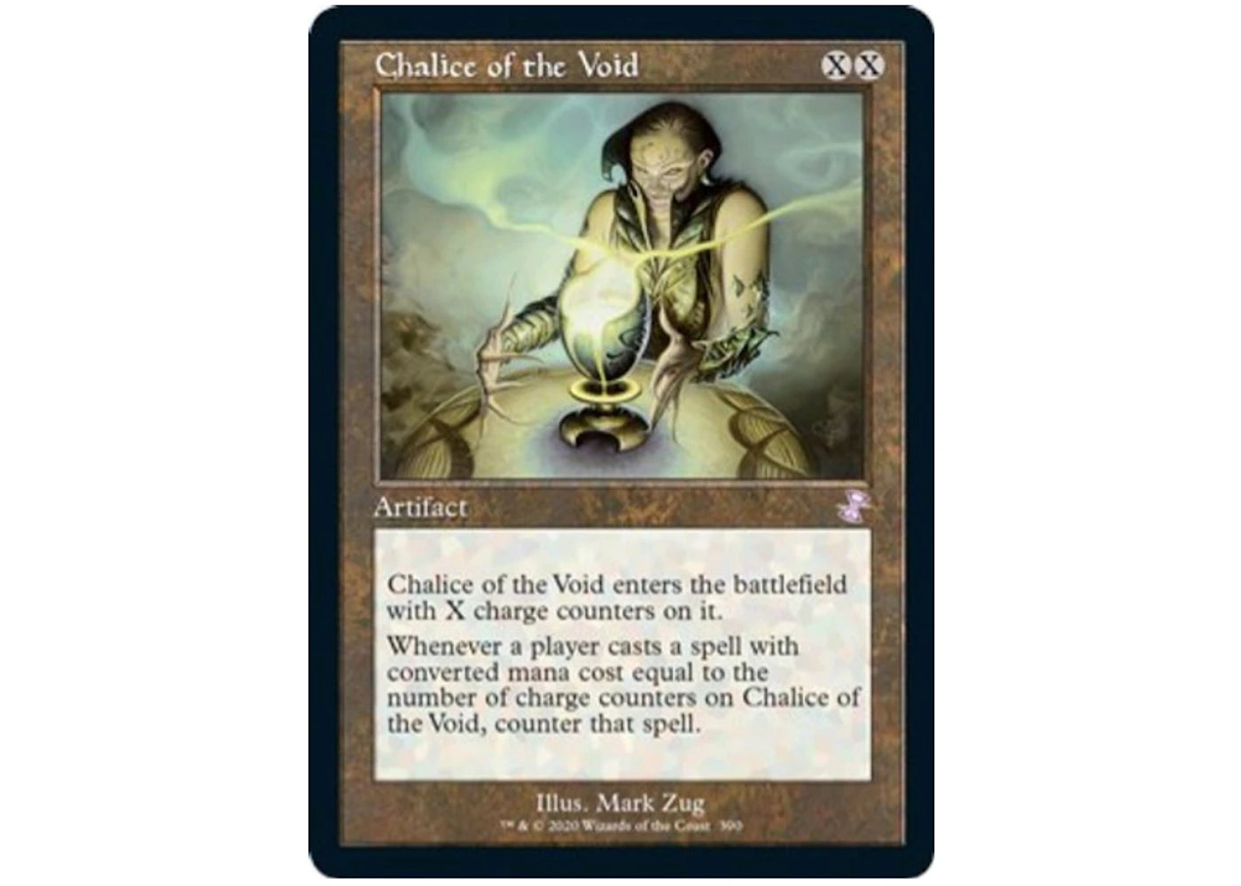 Chalice of the Void Magic: The Gathering TCG Time Spiral: Remastered Special #390 (Ungraded)