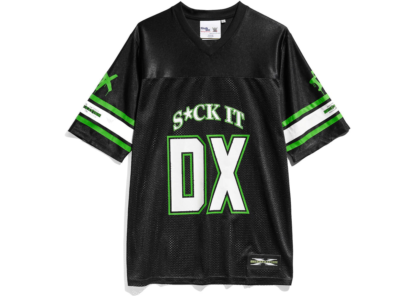 Chalk Line D-Generation X DX 69 Black Football Jersey Black/Green