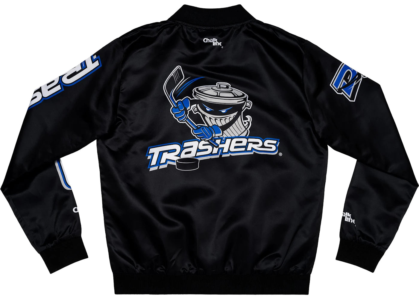Chalk Line Danbury Trashers Satin Jacket Black