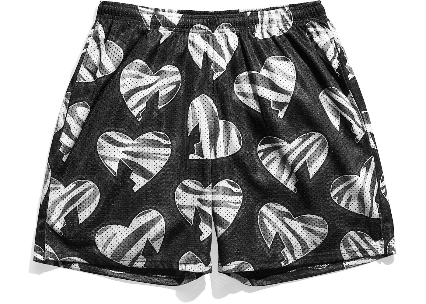 Chalk Line HBK Badd Blood Retro Entrance Shorts Black/White