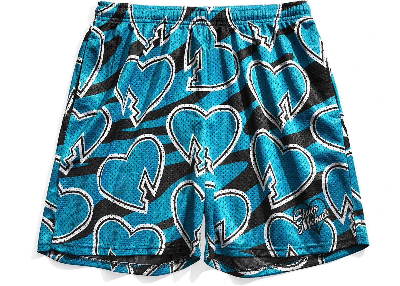 Chalk Line HBK SummerSlam 1995 Retro Shorts Blue/Black