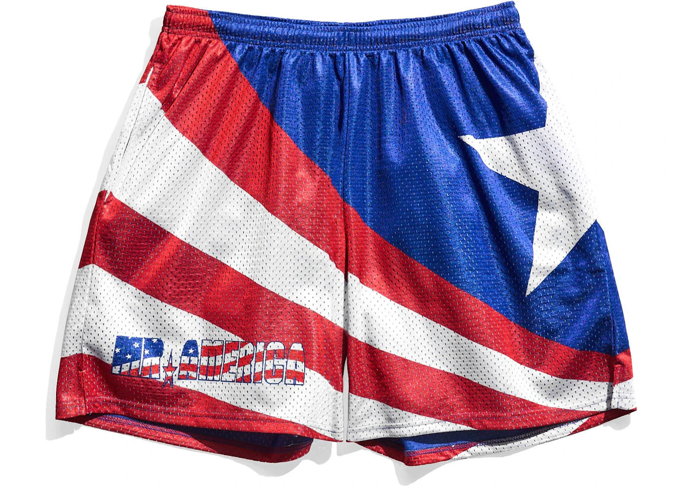 Chalk Line Hulk Hogan Mr America 2003 Entrance Shorts Red/White/Blue