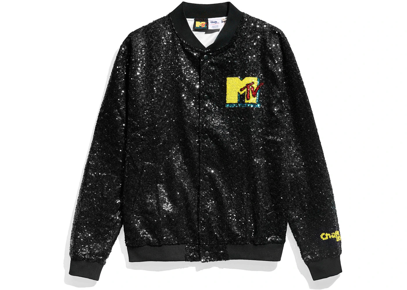 Chalk Line MTV Black Sequin Jacket Black/Multi