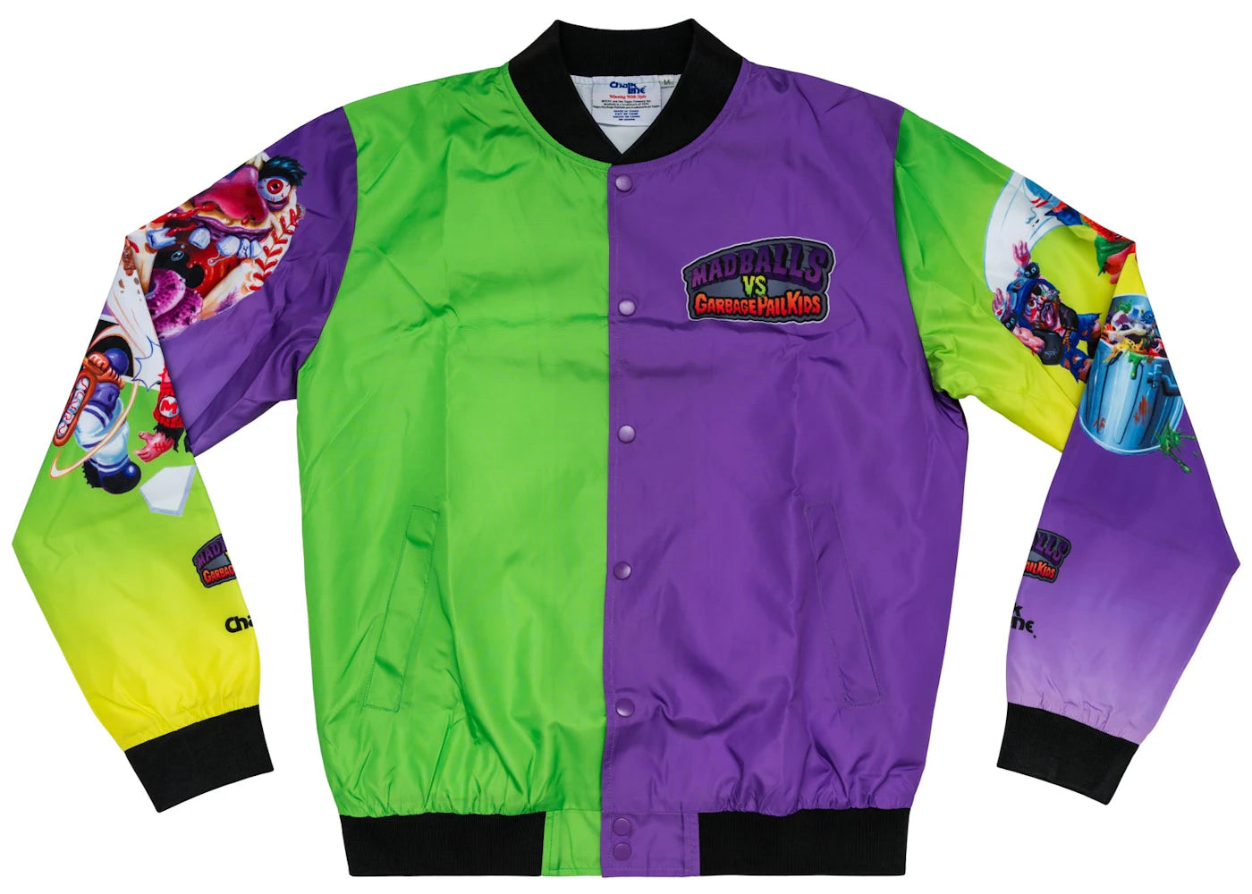 Chalk Line Madballs vs GPK Retro Fanimation Jacket Green/Purple