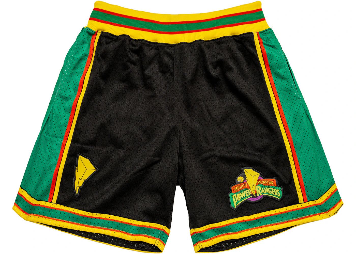Chalk Line Power Rangers Retro Venice Shorts Black